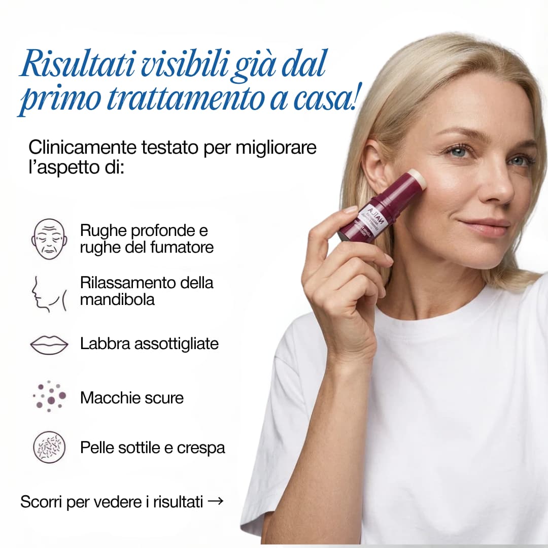 Stick Anti-Età al Calcio e Collagene